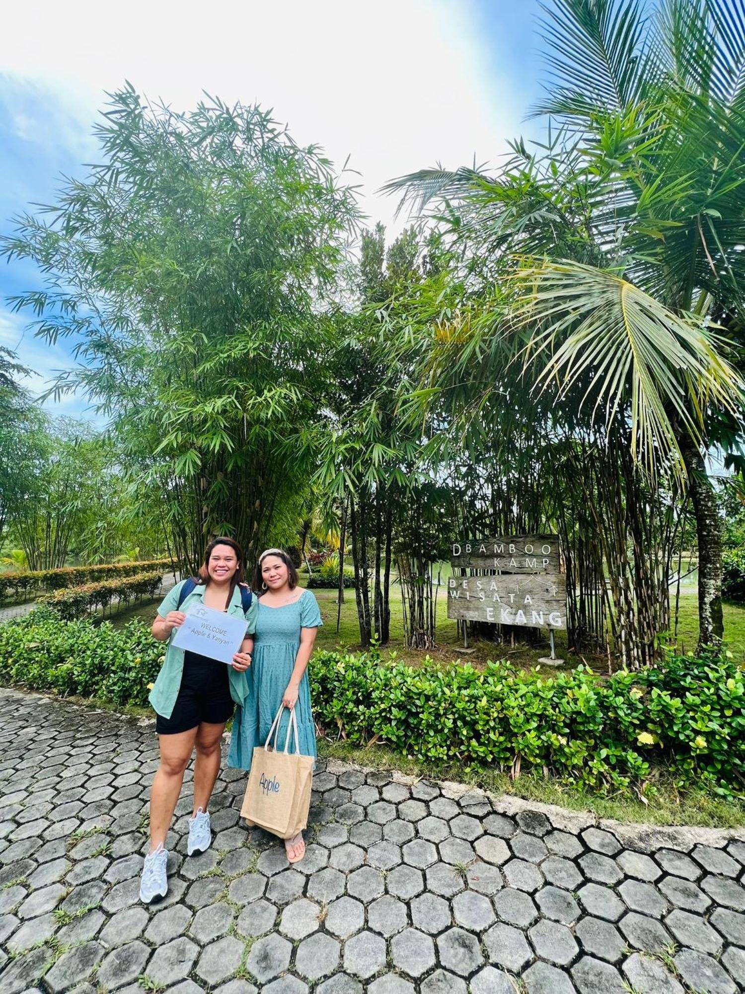 "D'Bamboo Kamp" Desa Wisata Ekang Лагой Екстер'єр фото
